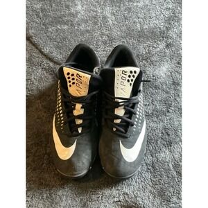 Nike‎ Mercurial Vapor Soccer Cleats Size 8 Black Multicolor Used